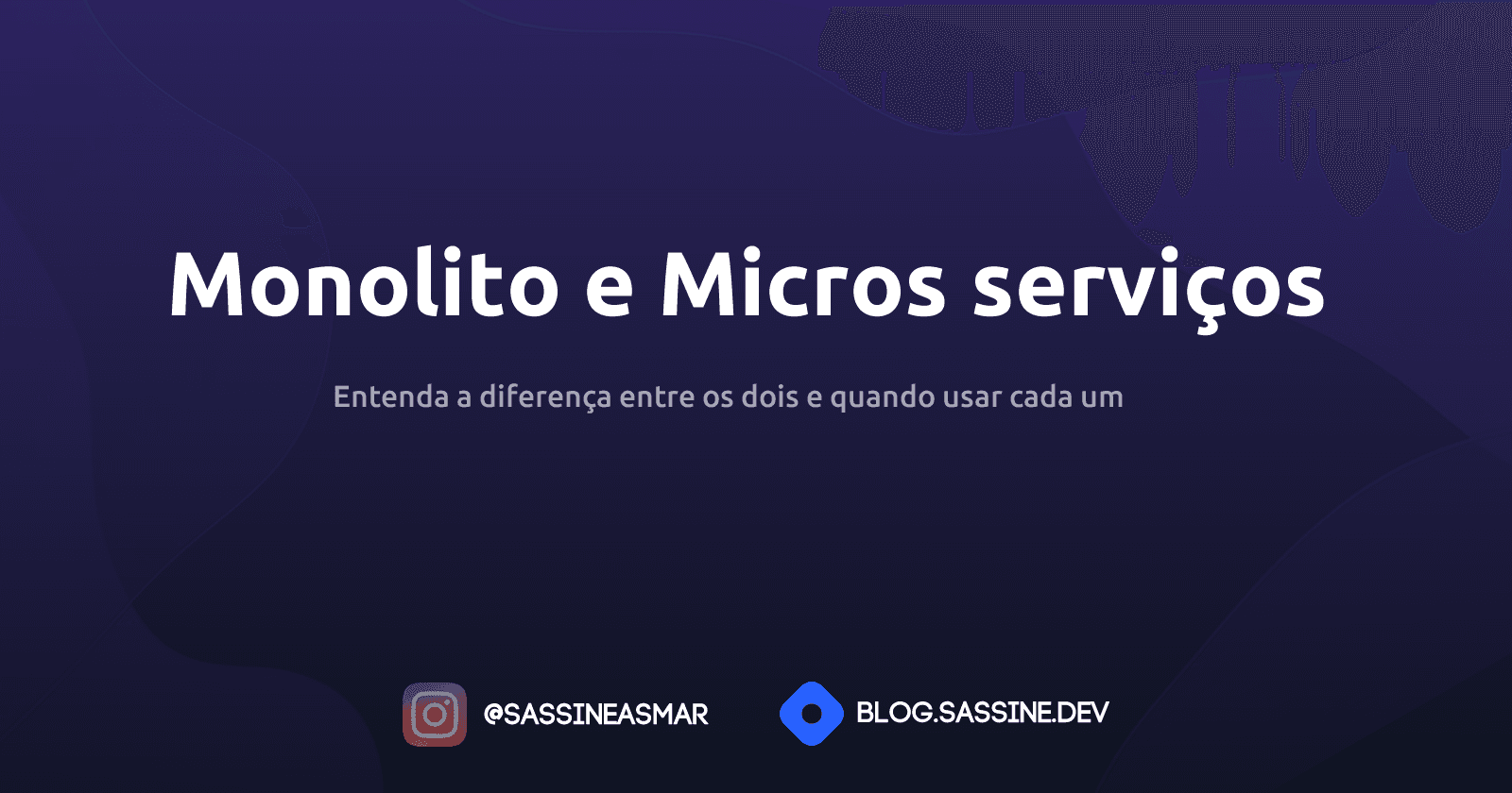 Monolito e Micro serviços saiba usar cada um no seu contexto